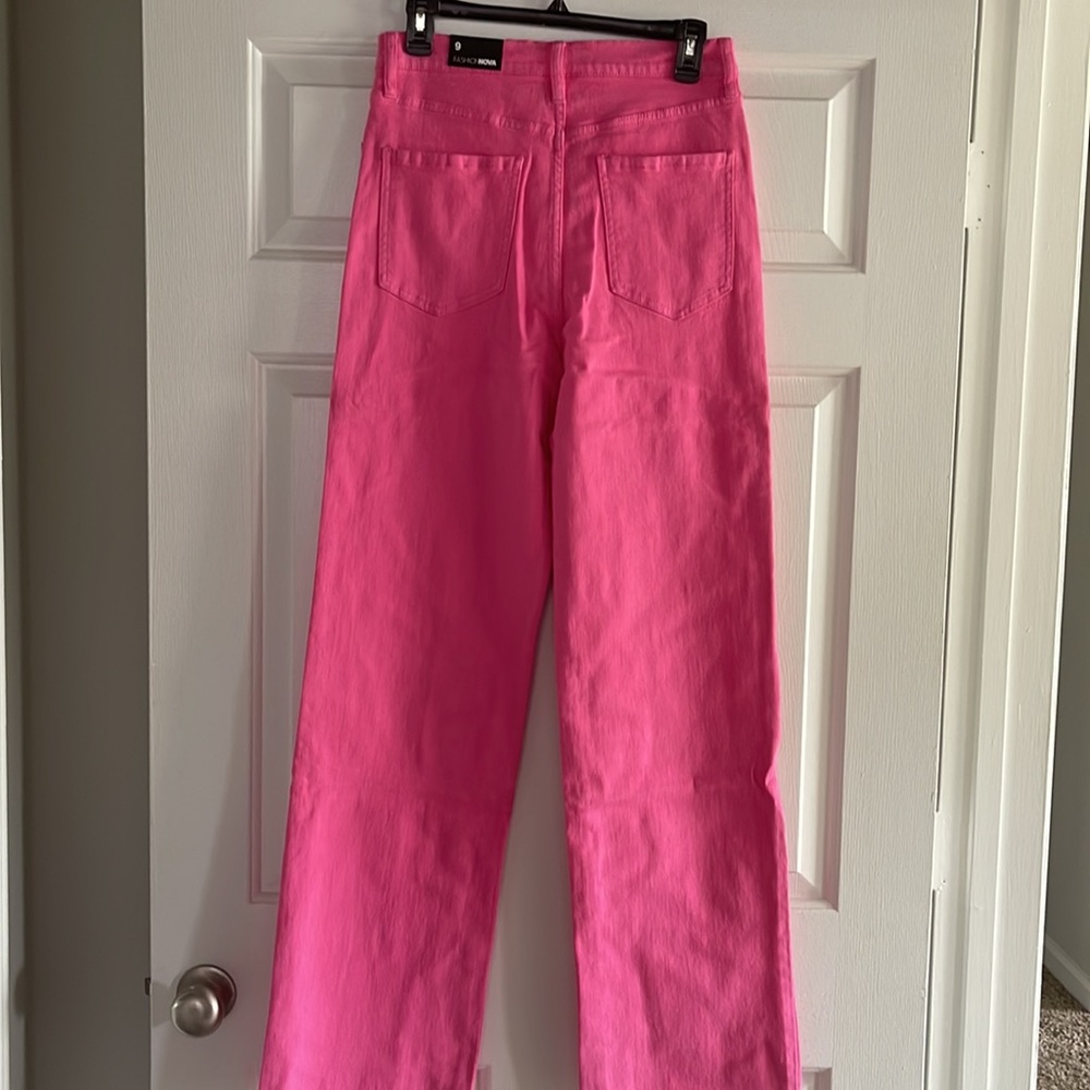 What a Stand Out Wide Leg Jeans